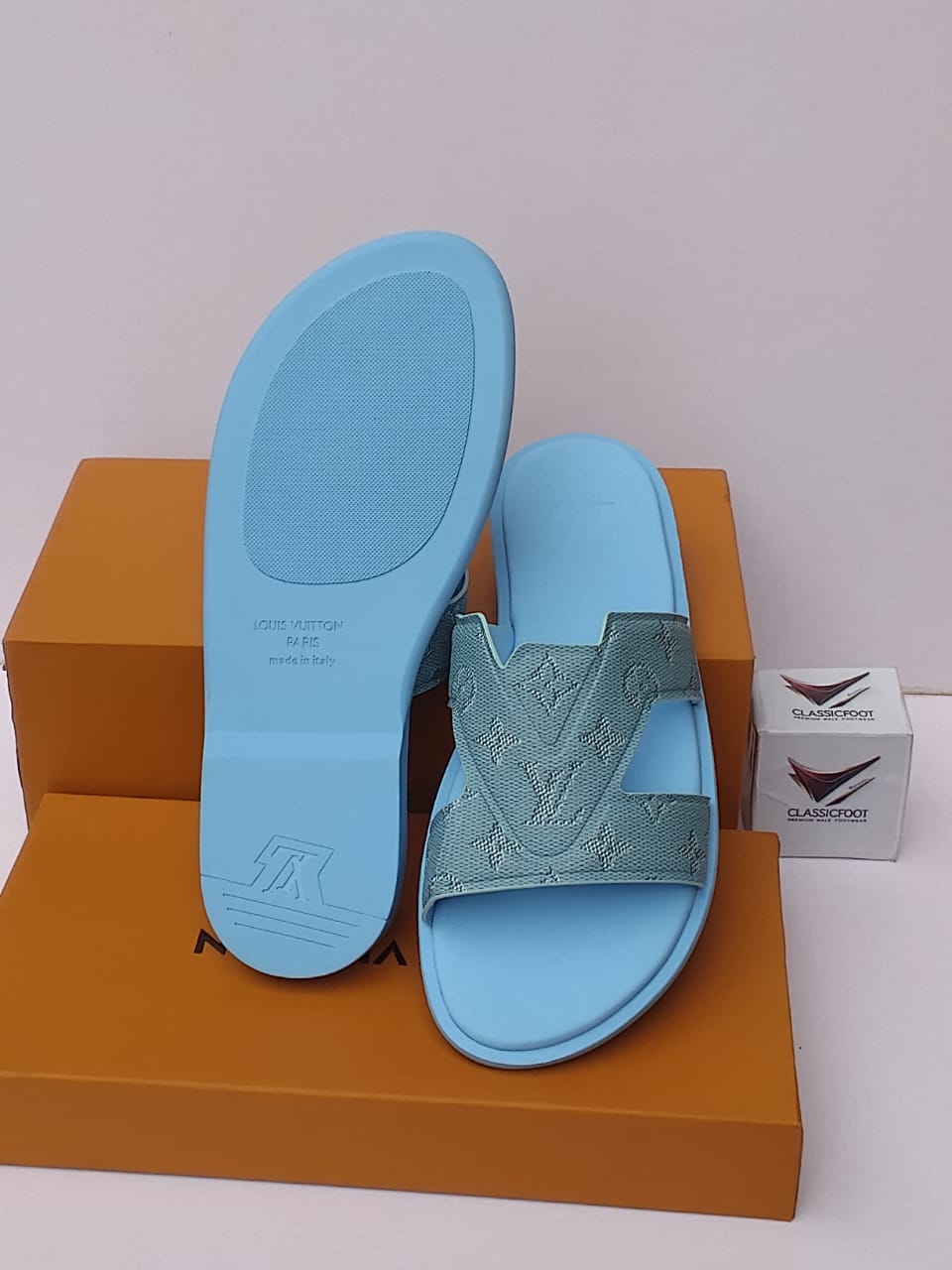 LOUIS VUITTON SLIPPERS COVER